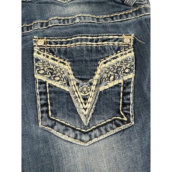 VIGOSS CUT OFF Jeans made into Shorts - Size 15/16 Waist 4.5” Inseam - Picture 3 of 6